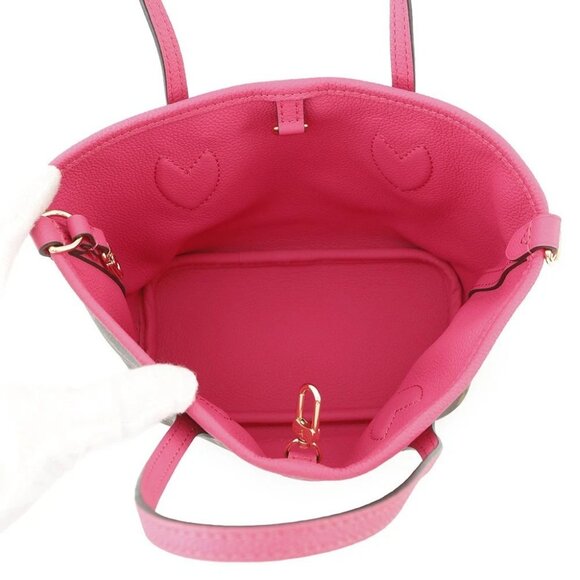 LOUIS VUITTON Neverfull・Inside Out Size BB Monogram Rose Buffalo Pondicher - Picture 16 of 16